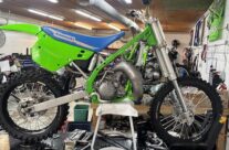 1991 Kawasaki KX125 full frame restoration